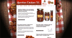 Desktop Screenshot of aperitiuscatalans.com