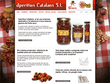 Tablet Screenshot of aperitiuscatalans.com
